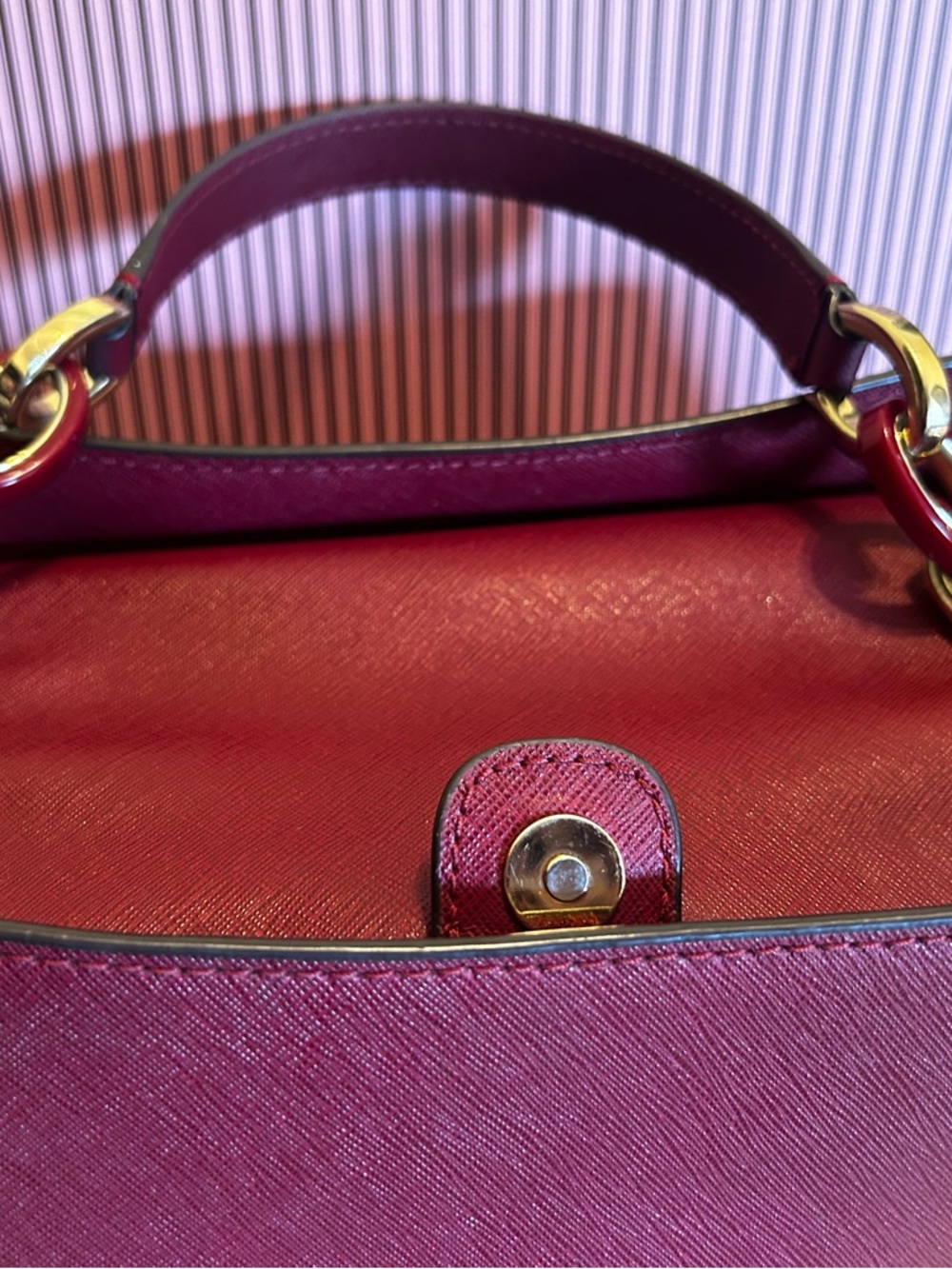 Michael Kors Red Purse & Watch Set | Giftable ❤️ - Picture 8 of 14